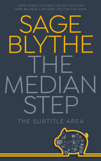 2D view of Premade Business Book Cover - Oxford Blue