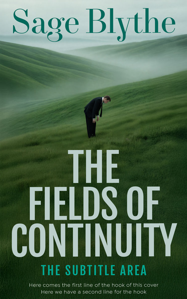 2D view of Premade Surreal Book Cover - Mallard