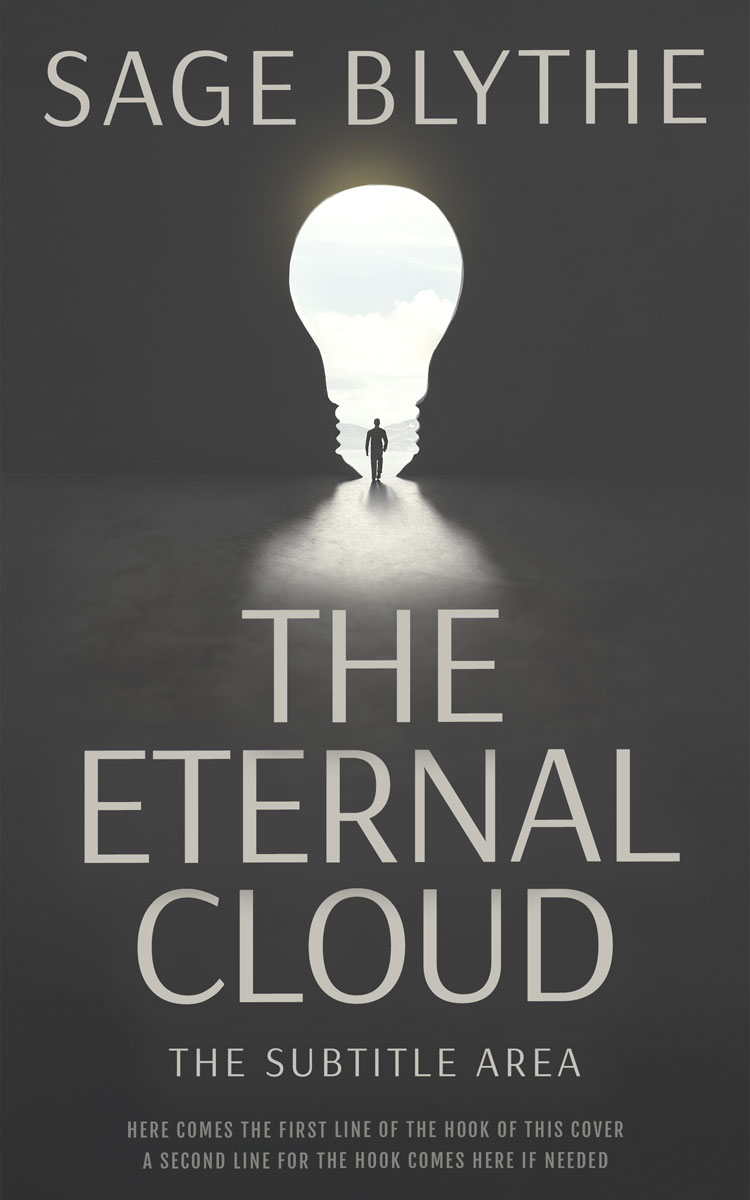 2D view of Premade Self-Improvement & Self-Help Book Cover - Tundora