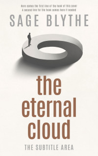 2D view of Premade Abstract Book Cover - Pampas