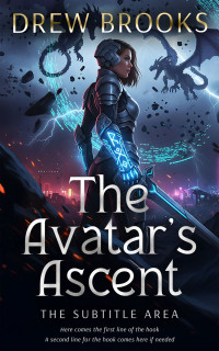 2D view of Premade LitRPG Book Cover - Mirage