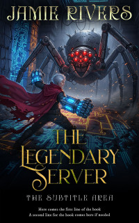 2D view of Premade LitRPG Book Cover - Woodsmoke