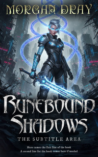 2D view of Premade LitRPG Book Cover - Mirage