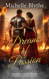 2D view of Premade Romance Book Cover - Saddle