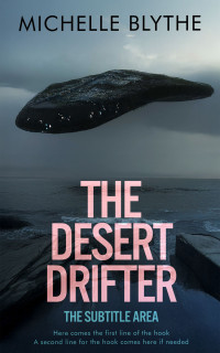 2D view of Premade Science Fiction Book Cover - Outer Space