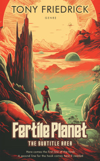 2D view of Premade Science Fiction Book Cover - Tacha