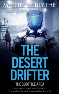 2D view of Premade Science Fiction Book Cover - Heather