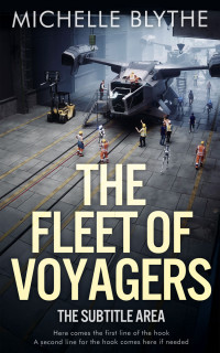 2D view of Premade Science Fiction Book Cover - Shark