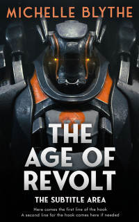 2D view of Premade Science Fiction Book Cover - Woodsmoke