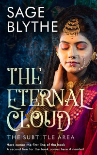 2D view of Premade Western Book Cover - Tan