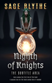 2D view of Premade Fantasy Book Cover - Woodsmoke