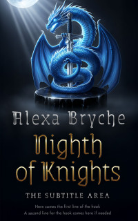 2D view of Premade Fantasy Book Cover - Ebony