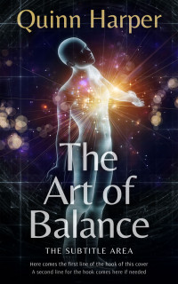 2D view of Premade Health & Mind & Body Book Cover - Cinder