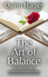 2D view of Premade Religion & Spirituality Book Cover - Gray Nickel