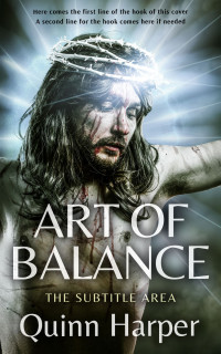 2D view of Premade Religion & Spirituality Book Cover - Heavy Metal