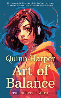 2D view of Premade Teen & Young Adult Book Cover - Japonica