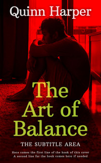 2D view of Premade Teen & Young Adult Book Cover - Wood Bark