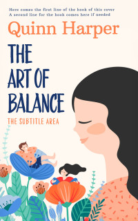 2D view of Premade Romance Book Cover - Linen