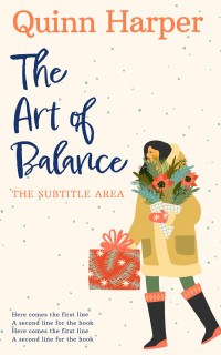 2D view of Premade Romance Book Cover - Linen