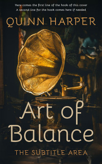 2D view of Premade Historical Book Cover - Heavy Metal