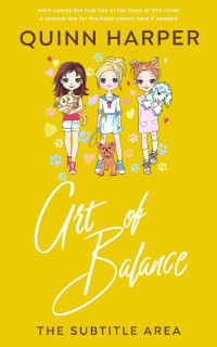 2D view of Premade Teen & Young Adult Book Cover - Corn