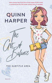 2D view of Premade Teen & Young Adult Book Cover - Athens Gray