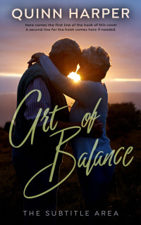 2D view of Premade Romance Book Cover - Cocoa Brown