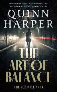 2D view of Premade Mystery & Thriller & Suspense Book Cover - Bison Hide