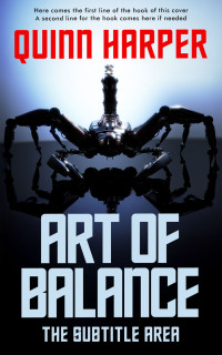 2D view of Premade Science Fiction Book Cover - Bunker