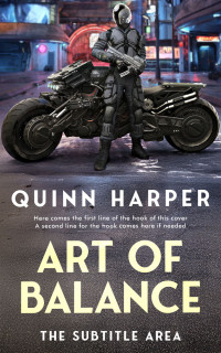 2D view of Premade Science Fiction Book Cover - Ship Gray