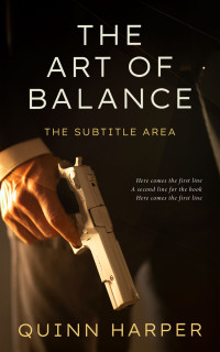 2D view of Premade Mystery & Thriller & Suspense Book Cover - Eternity