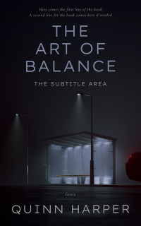 2D view of Premade Mystery & Thriller & Suspense Book Cover - Woodsmoke