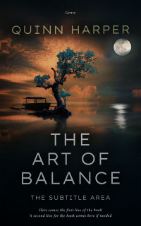 2D view of Premade Nature Book Cover - Woodsmoke