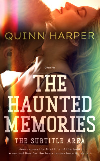 2D view of Premade Romance Book Cover - Saddle