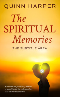 2D view of Premade Romance Book Cover - Saffron