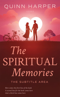 2D view of Premade Romance Book Cover - Espresso