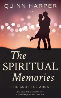 2D view of Premade Romance Book Cover - Thunder