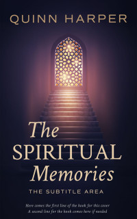 2D view of Steel Gray #35556 - Premade Religion & Spirituality Book Cover