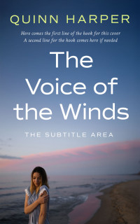 2D view of Premade Romance Book Cover - Blue Bayoux