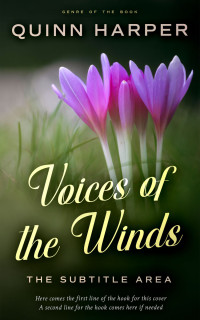 2D view of Premade Nature Book Cover - Lily