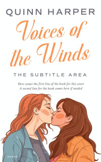 2D view of Premade Romance Book Cover - Brown Rust