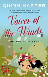 2D view of Premade Fantasy Book Cover - Shadow Green