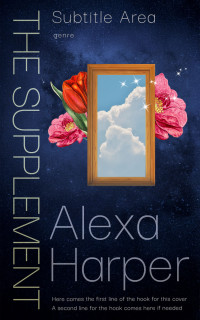 2D view of Premade Surreal Book Cover - Brandy Rose