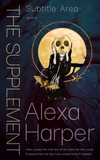 2D view of Premade Surreal Book Cover - Cinder