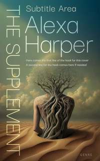 2D view of Premade Surreal Book Cover - Finch