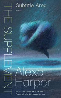 2D view of Premade Surreal Book Cover - Pickled Bluewood