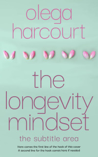 2D view of Premade Health & Mind & Body Book Cover - Jet Stream