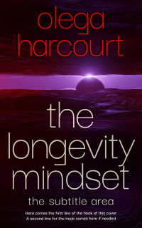 2D view of Premade Abstract Book Cover - Aubergine