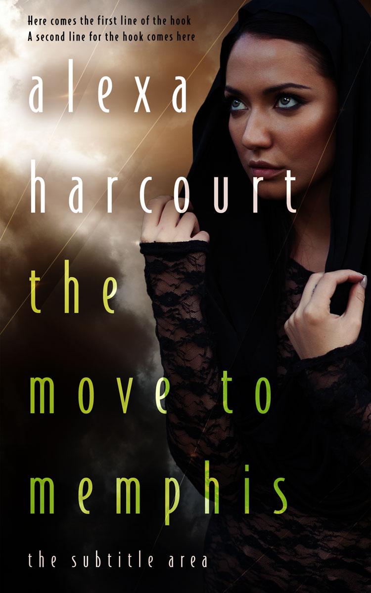 2D view of Premade Mystery & Thriller & Suspense Book Cover - Gondola #35743 | BookCoverZone