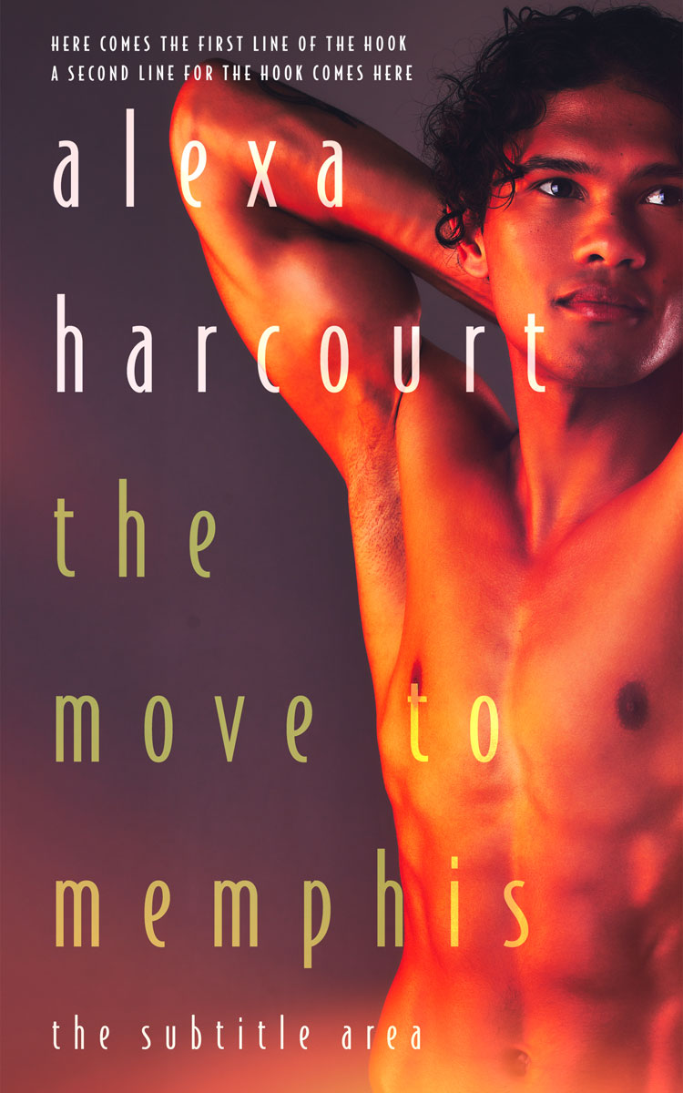 2D view of Premade Erotica Book Cover - Congo Brown